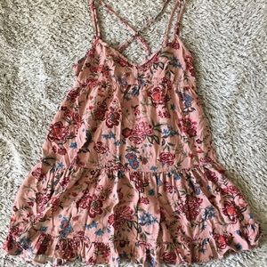 AEO AMERICAN EAGLE floral summer dress
